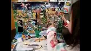 LEGO CITY Advent Calendar Day 8, Lego Ski Rack! Christmas 2013