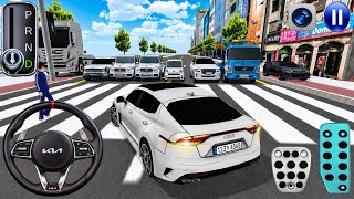 Kia Car Driving in City Traffic 🚗 | Realistic Car Driving Simulator Gameplay screenshot 5
