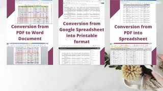 Do file conversion and data entry virtual assistance - Best Data Entry service