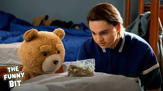 Ted and John get High for the First Time | ted | The Funny Bit