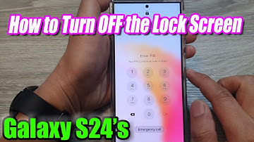 Galaxy S24/S24+/Ultra: How to Turn OFF the Lock Screen
