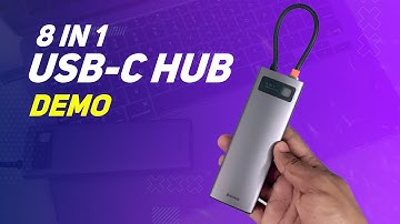Baseus 8 in 1 USB C Hub | Best Hub for Macbook
