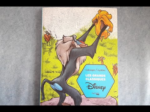 Coloriages mystères Disney - Les Grands classiques Tome 9