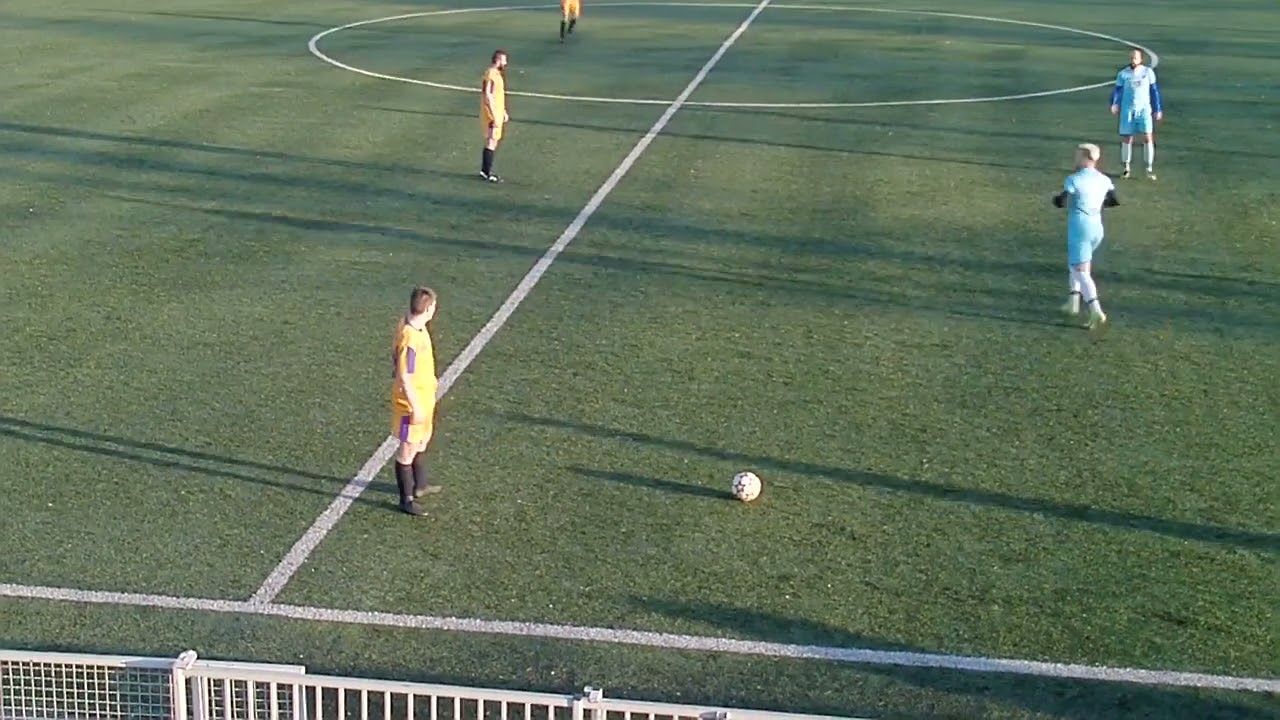 FK Šećeranac-FK Dunav 1:4, Prvo poluvreme