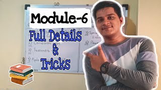 Module 6 - Full details and tricks