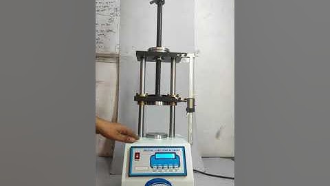 Spring Testing Machine