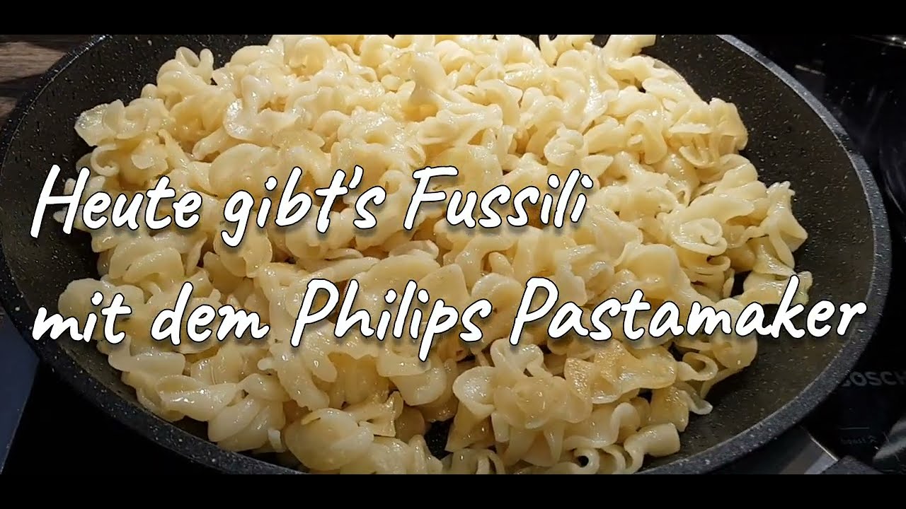 Fussili mit dem Pastamaker,  ein Kinderspiel 😉