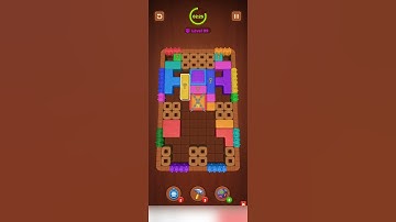Wood Block Jam (Level 99) #androidgames #games #chillgaming #WoodBlockPuzzle