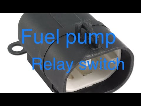 Fuel pump relay switch