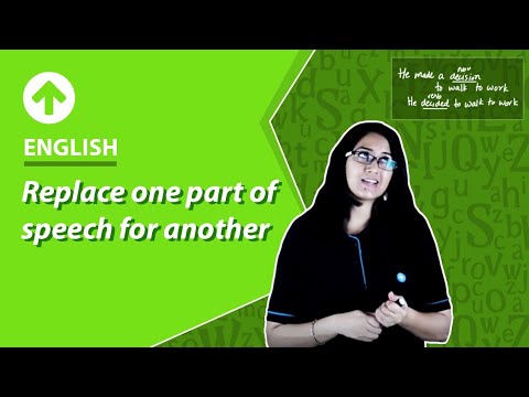 Video: How To Distinguish One Part Of Speech From Another