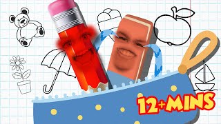 Funny Drawing Pencil More Kids Songs And Nursery Rhymes Millimone