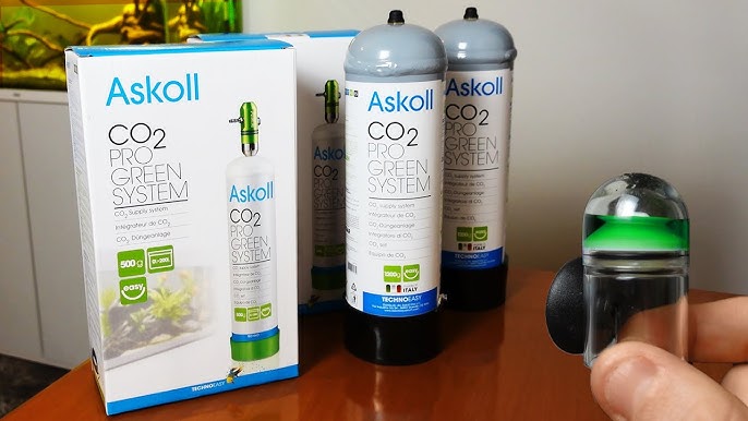 Bombola Co2 Pro Green System per Acquario - Askoll