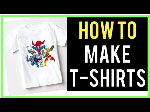 How to Press Light Inkjet Heat Transfer Paper on Light T-Shirts