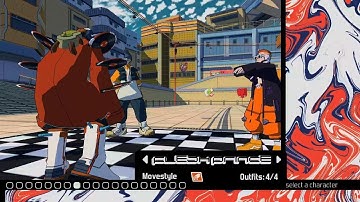 Bomb Rush Cyberfunk all characters