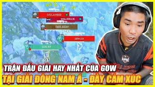 VỠ ÒA CẢM XÚC TRẬN ĐẤU GIẢI CUỐI CÙNG VÀ HAY NHẤT CỦA GOW TẠI GIẢI ĐẤU ĐÔNG NAM Á , TẠM BIỆT GOW !