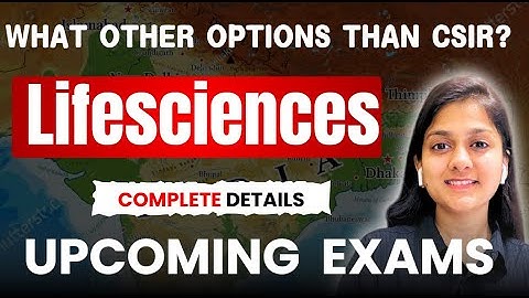 CSIR NET  Lifesciences I DBT I GATE XL BT I ICMR I All Exams Discussion I Complete Information
