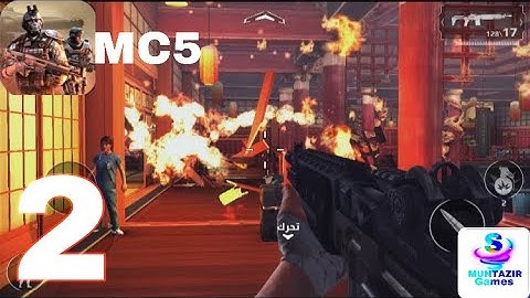 modern combat 5: Blackout Walkthrough Gameplay (MUNTAZIR) Part 2 (iOS Android)