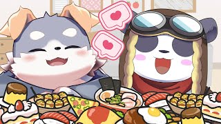 【宇佐美犬斗】おうちとご飯大好き雑談【摩耶パンダ】
