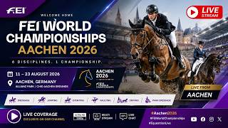 🔴LIVE | 2026 FEI World Championships Aachen | Aachen,Germany | FEI World champion 2026 Live On TV