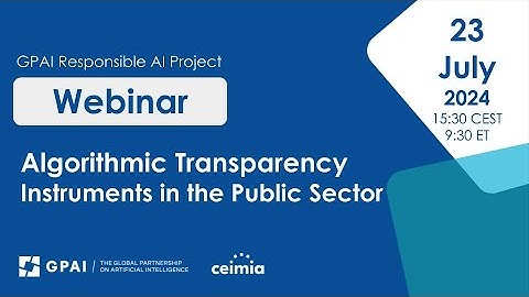 Algorithmic Transparency in the Public Sector: Mapping and Assessing Transparency Instruments