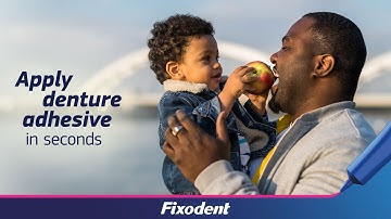 How to apply denture adhesive | Fixodent