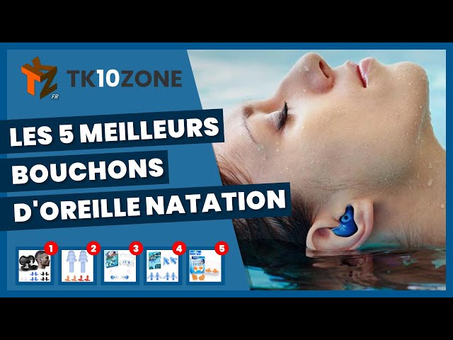 BOUCHONS D'OREILLES NATATION THERMOPLASTIQUE MALLÉABLES BLEUS ET ROSES -  Decathlon