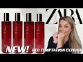ZARA 🤩 NEW RED TEMPTATION EXTRAITS 🤩 Bloom - Vanille - Tobacco - Sandalwood | REVIEW   RATING