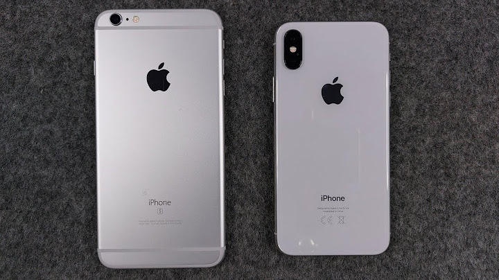 So sánh kích thước iphone x và iphone 6 plus