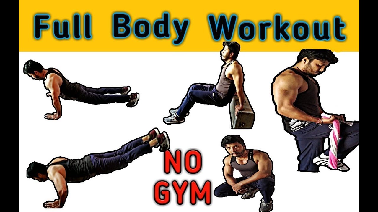 No gym || full body workout at home || no gym no equipments workout at home for skinny guys