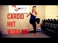 20 Minute Cardio HIIT Workout To Blast Fat and Burn Calories