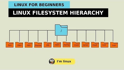 التسلسل الهرمي  لملفات النظام في لينكس |Linux Filesystem Hierarchy