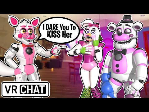 Lolbit CONFRONTS Funtime Foxy In VRCHAT 