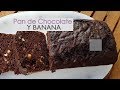 Pan de plátano y chocolate (banana) - Con nueces y sin batidora - Súper fácil y delicioso