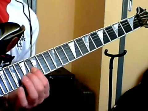 Tornado Of Souls (solo) - Guitar Lesson part One