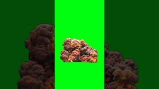Bomb Blast Effect Sound Effect In Green Screen