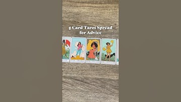 5 Card Tarot Spread for Advice #tarot #tarotspread #tarotadvice