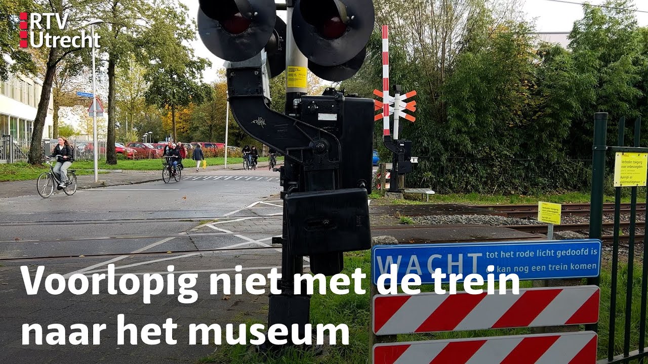 Spoorwegmuseum baalt van stilleggen treinverkeer, maar risico volgens ProRail te groot | RTV Utrecht