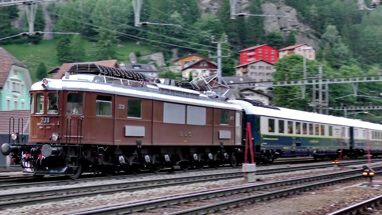 SBB Gotthardbahn/Ferrovia del Gottardo: Göschenen Juni 2015