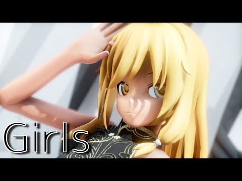 【東方MMD】チャイナドレスな魔理沙さんでGirls