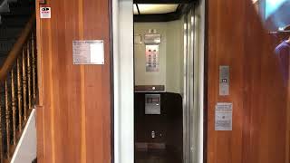 No Ride: Vintage Unknown Elevator (EPCO Flushline Fixtures) in San Francisco, CA