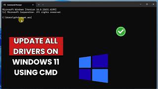 How To Update All Drivers On Windows 11 Using Cmd