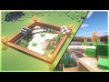 ⚒️ Minecraft Tutorial: How to make a Simple Turtle Enclosure 🐢