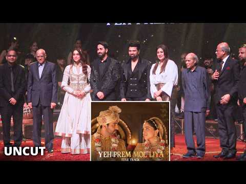 UNCUT 'Yeh Prem Mol Liya' Title Track Launch! Ft. Ayushmann & Sharvari | Sooraj R. Barjatya & Team