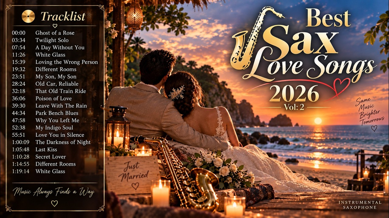 Best sax love songs 2026 Vol:2 || Romantic Music to Stay Together