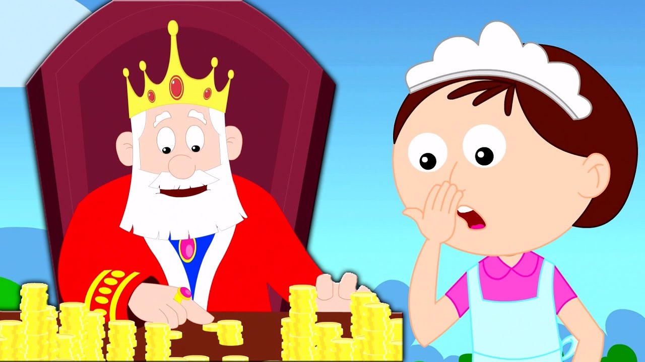 Chante une chanson de six pence | oiseaux Chanson | Chansons pour enfants | Sing A Song of Six Pence