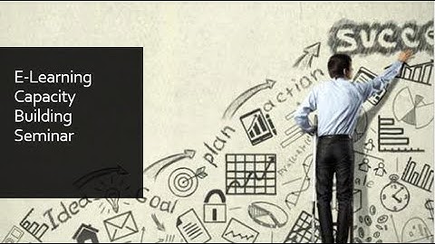 Faculty Development (E Learning Capacity Building Seminar Series)