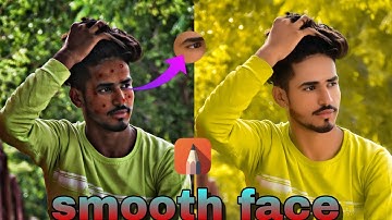 Skin Smoothing Editing tutorial in autodesk sketchbook | How to Smooth & your face - CR Editing !!