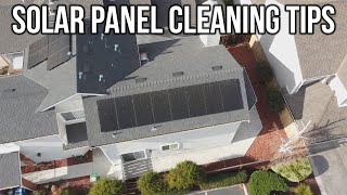 Top Tips When Cleaning Your Solar Panels