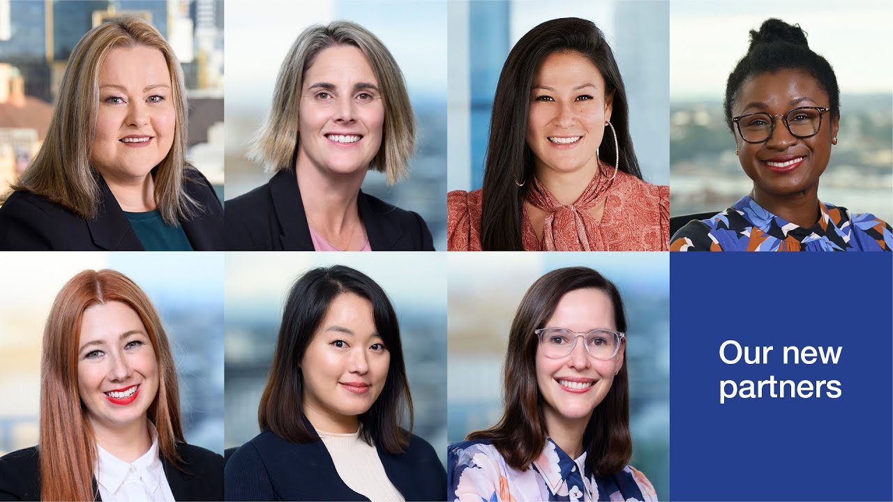 Hear from Hall & Wilcox's seven new partners