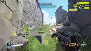 Sombra vs. Reinhardt @ Castle Eichenwald